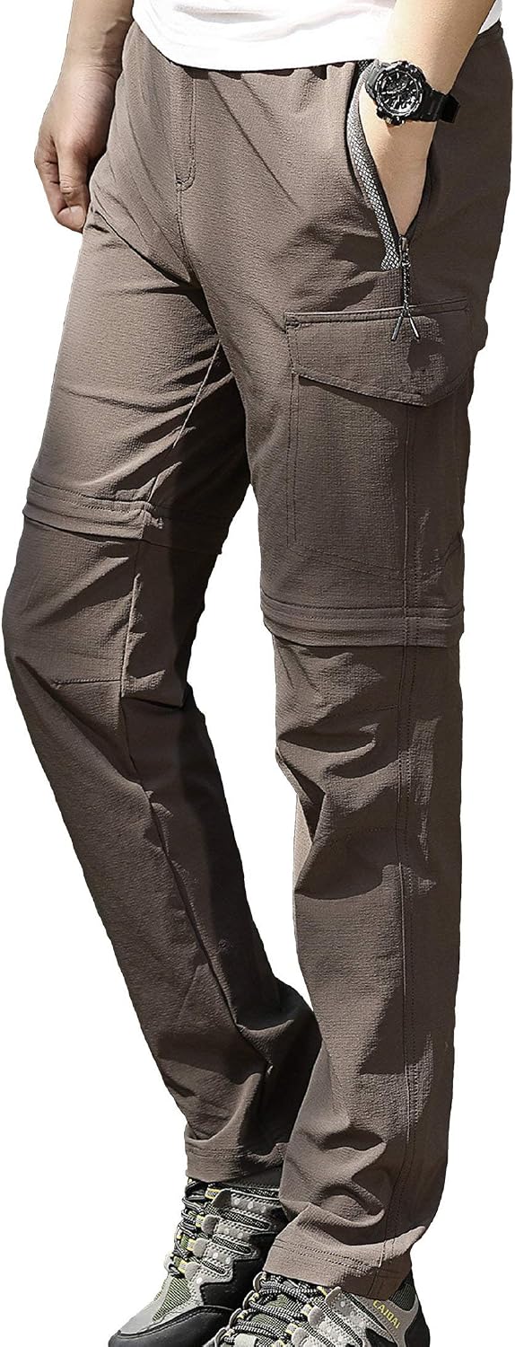 Aufgevals Men's Windproof Quick Drying Outdoor Pants