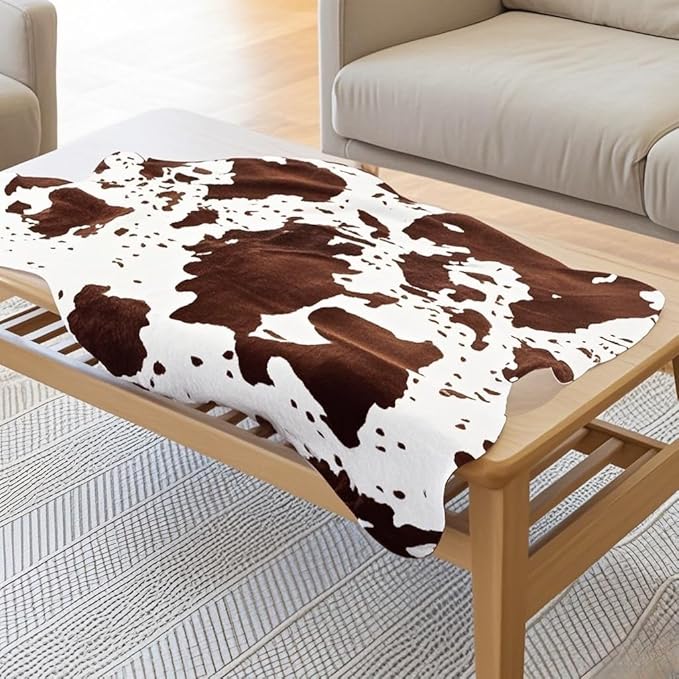 Alfombra Sgizoku Estampa Vaca 109x74 cm Antideslizante miniatura 2