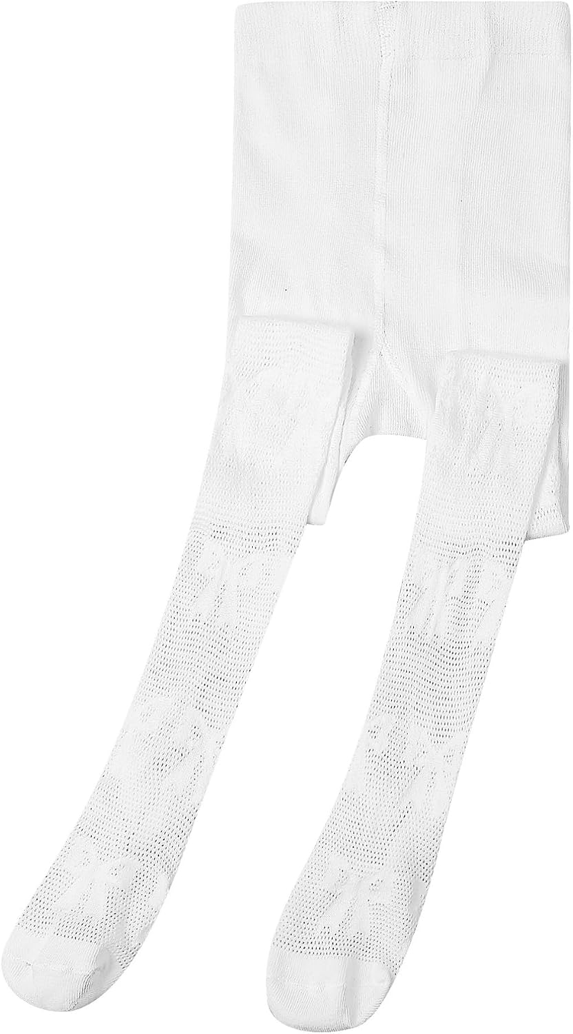 YiZYiF Baby Girl Knitted Cotton Pantyhose Tights Thin Breathable Infant Toddler Stockings Accessories