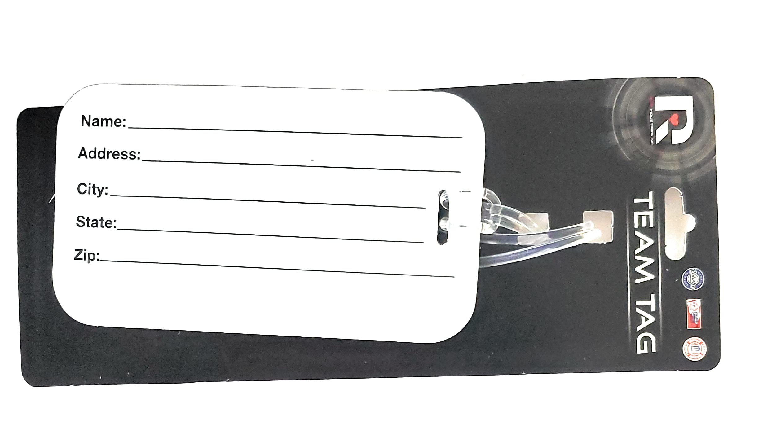 Rico Industries Univ/Northern Iowa Crystal View Lug Tag