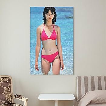 水着の女の子の絵 　絵画 Amazon.co.jp: 松本典子 水着ポスター 女優・歌手・アイドル画像207