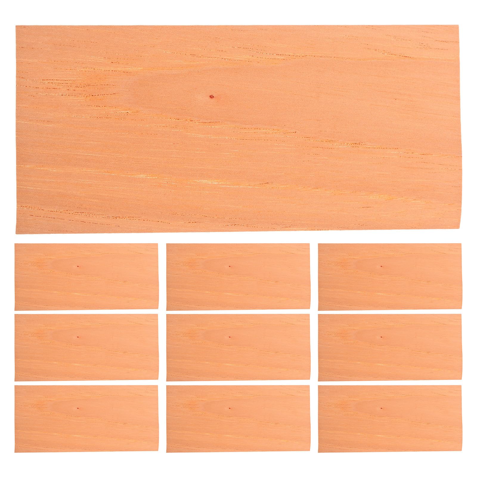 Láminas de madera de cedro para separar cigarros accesorio rectangular para humidor de puros 8