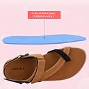 Centrino Sandal for Men | Grip Insole for Stability | Modern Look with Straps | Comfortable Footwear 9255-2 gallery image
