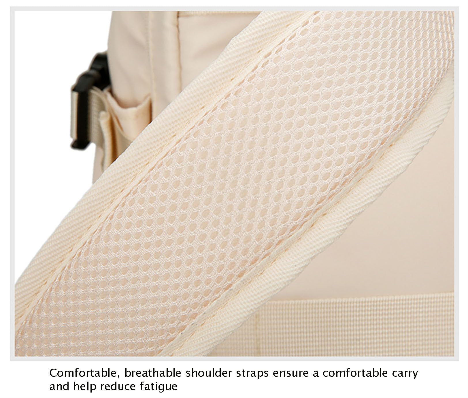 Zaino da viaggio, zaino per laptop di grande capacità con scomparto per scarpe, borsa da viaggio nera resistente all'acqua con cinghie traspiranti