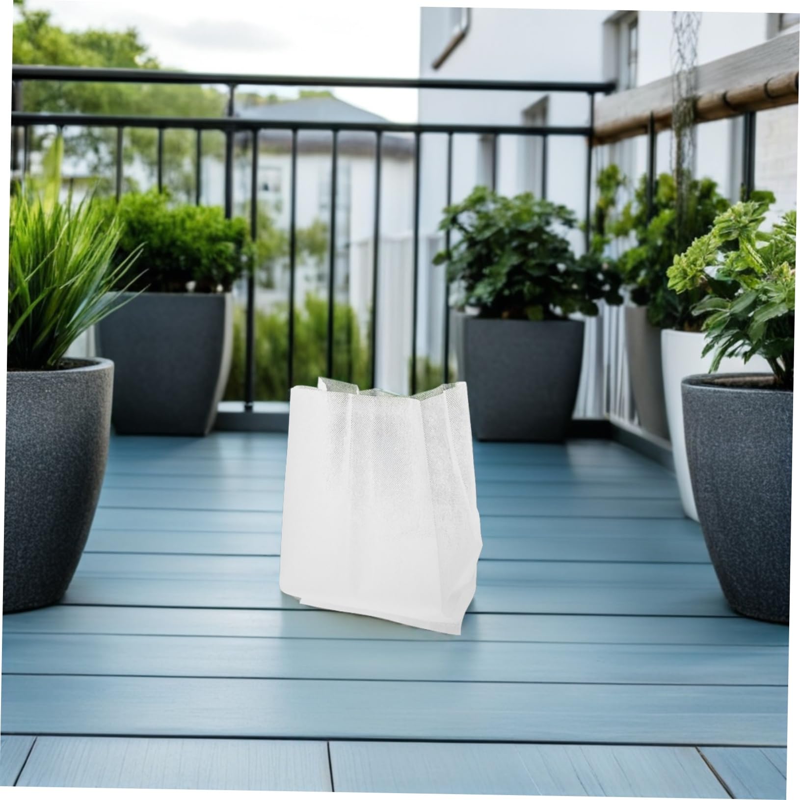 UPKOCH 200stücke Anzuchtbeutel Aus Vliesstoff Pflanzbeutel Für Gemüse Und Obst Kleine Setzlingsbeutel Für Blumen Und Kräuter Atmungsaktive Anzuchtbeutel Für Indoor Und