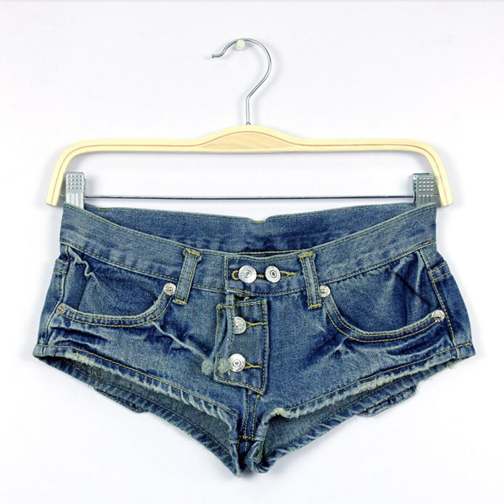 Women Girl Lady Denim Short Jeans Sexy Vintage Cute Fashion Lovely Hot Pants (M)