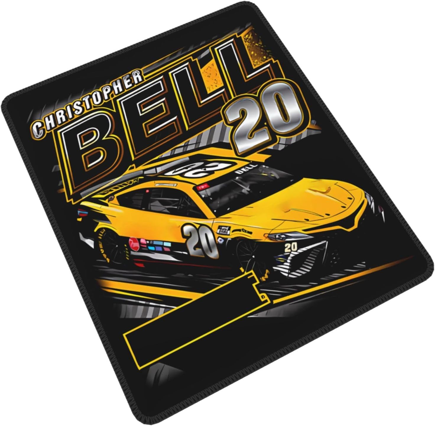 Christopher Bell 20 Mouse Pad, Laptop Office Desk Accessories Wireless Mouse Pad Mouse Pad Non-Slip Water Resistant Desk Mat Premium Computer Accessories