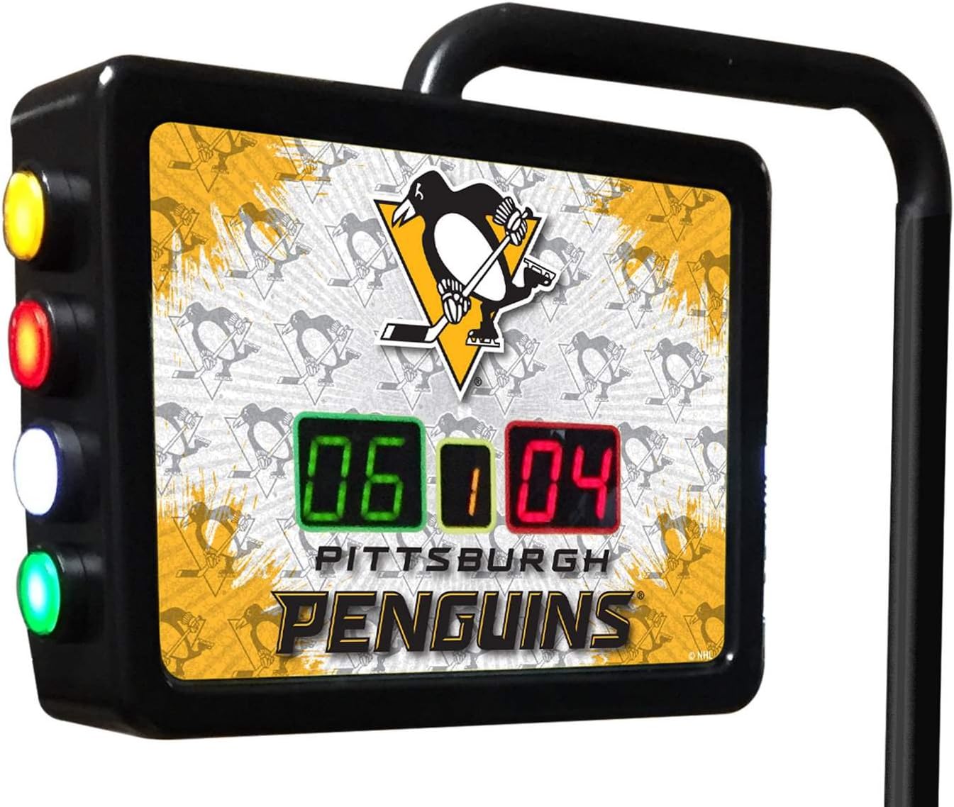 Holland Bar Stool Co. Pittsburgh Penguins Electronic Shuffleboard Scoring Unit - Officially Licensed
