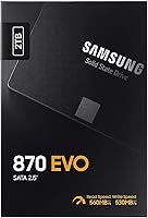Vista 7 de Samsung Electronics 870 EVO 2TB 2.5" SATA III SSD Interno (MZ-77E2T0B/AM)