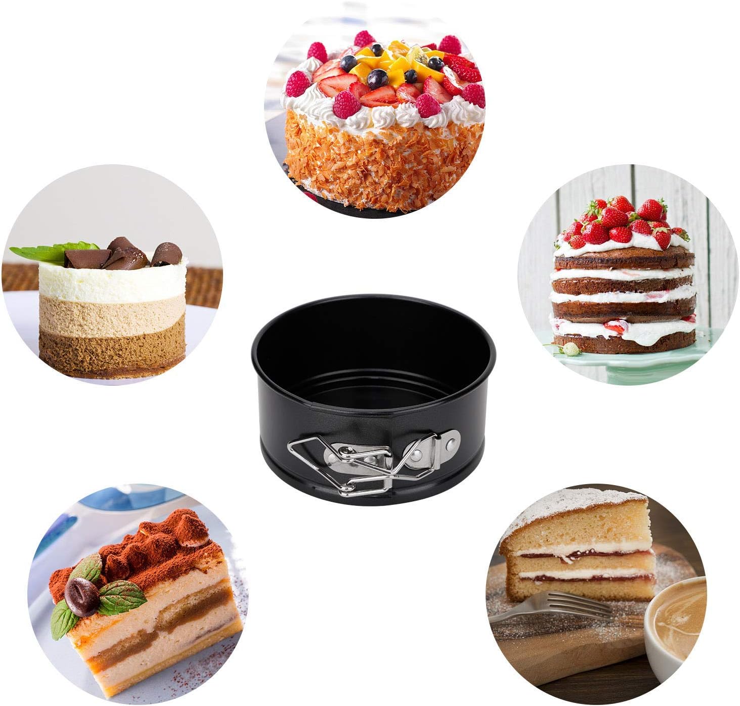 3 Quart Pressure Cooker Accessories for Instant Pot 3 QT or 4 Qt Instapot, with Steamer Basket Cheesecake Pan Egg Steam Trivet Silicone Mold Mitts Tong(3 QT)