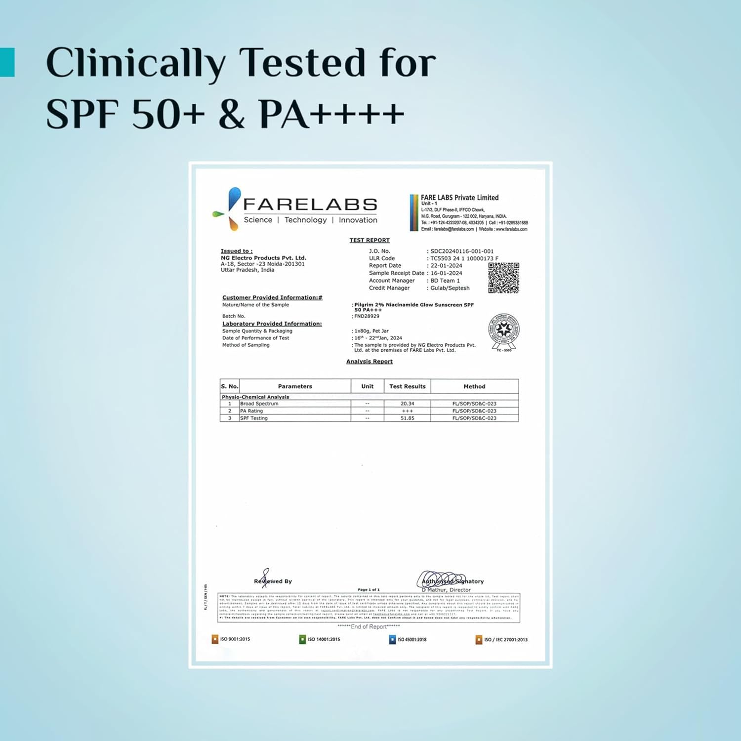 2% Niacinamide Glow Gel Sunscreen thumbnail 8