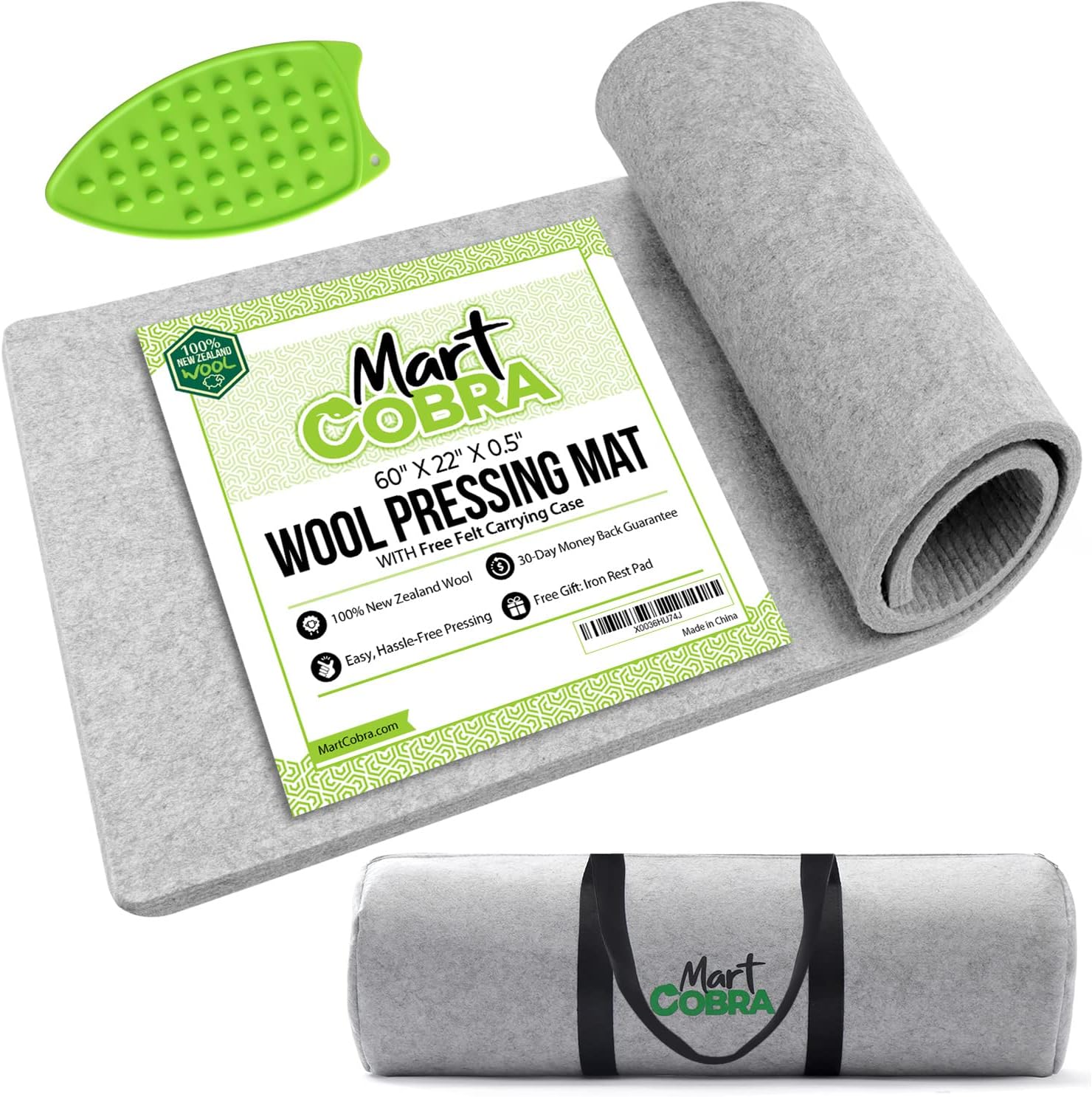 Wool Pressing Mat for Quilting, Wool Ironing Mat for Quilters, Iron Mat for Table Top Ironing Board Tabletop, Quilting Supplies, Sewing Supplies Notions, Sewing Accessories and Supplies, Ironing Pad