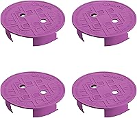 Vista 8 de Underhill Tapa de Caja de Válvula de Rociador Redonda, VersaLid 6 Pulgadas a 7 Pulgadas Universal, Cubierta para Sistema de Riego Automático