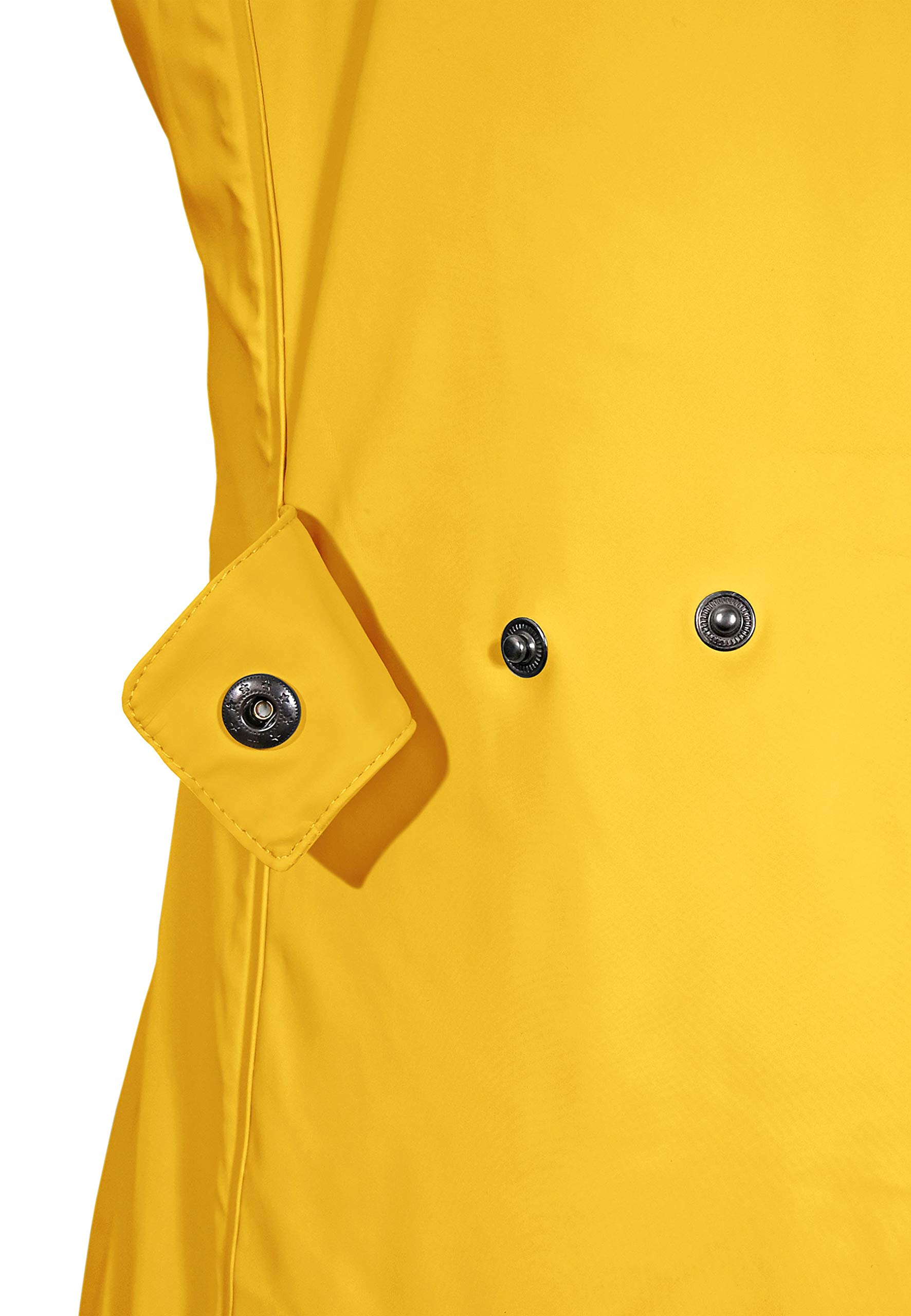 MADSea Damen Regenmantel Friesennerz mit Teddyfleece warm gefüttert Regenjacke wasserdicht