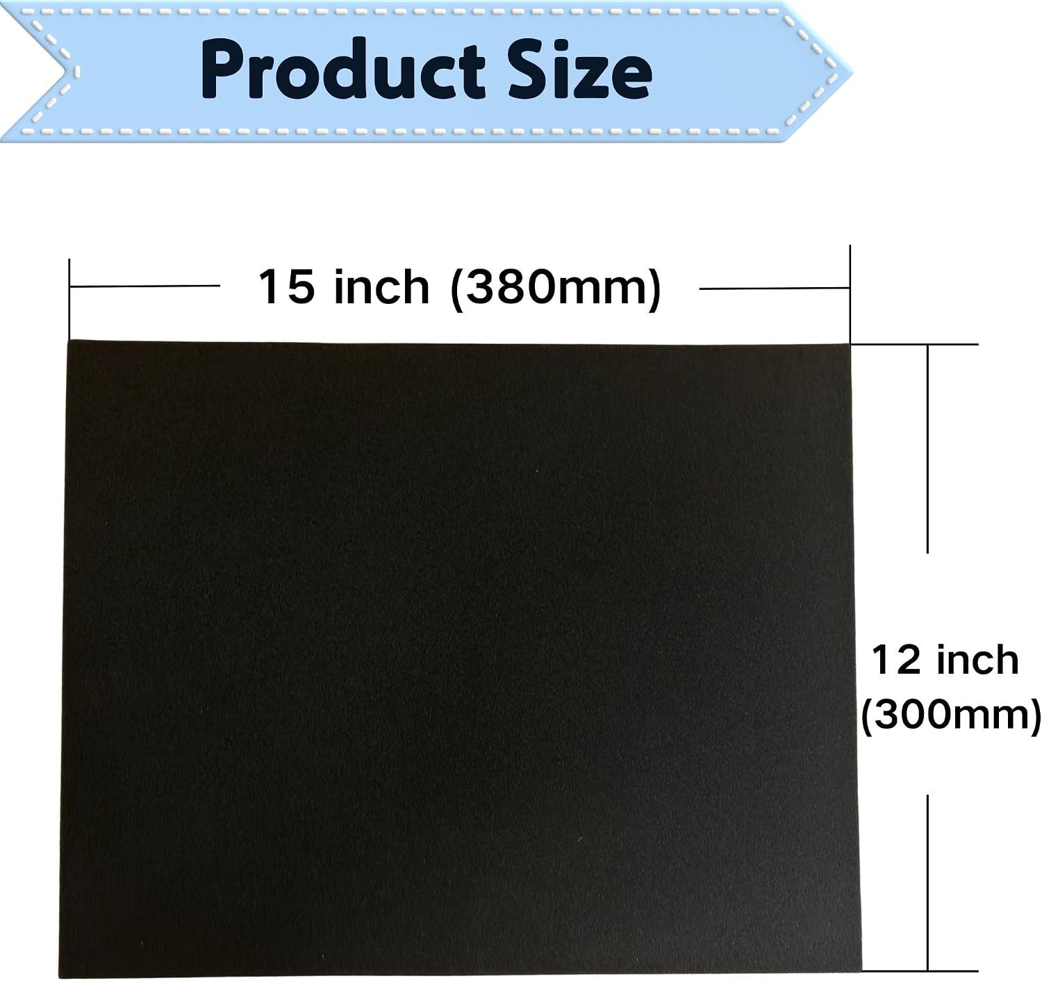 Air Filter Foam Sheet Material 5/8" - 60PPI Replacement Filter Pads for Motorcycle ATV UTV Scooters Dirt Bike Classic Cars Small Engines (【Upgrade Packaging】15" x 12" x 5/8")
