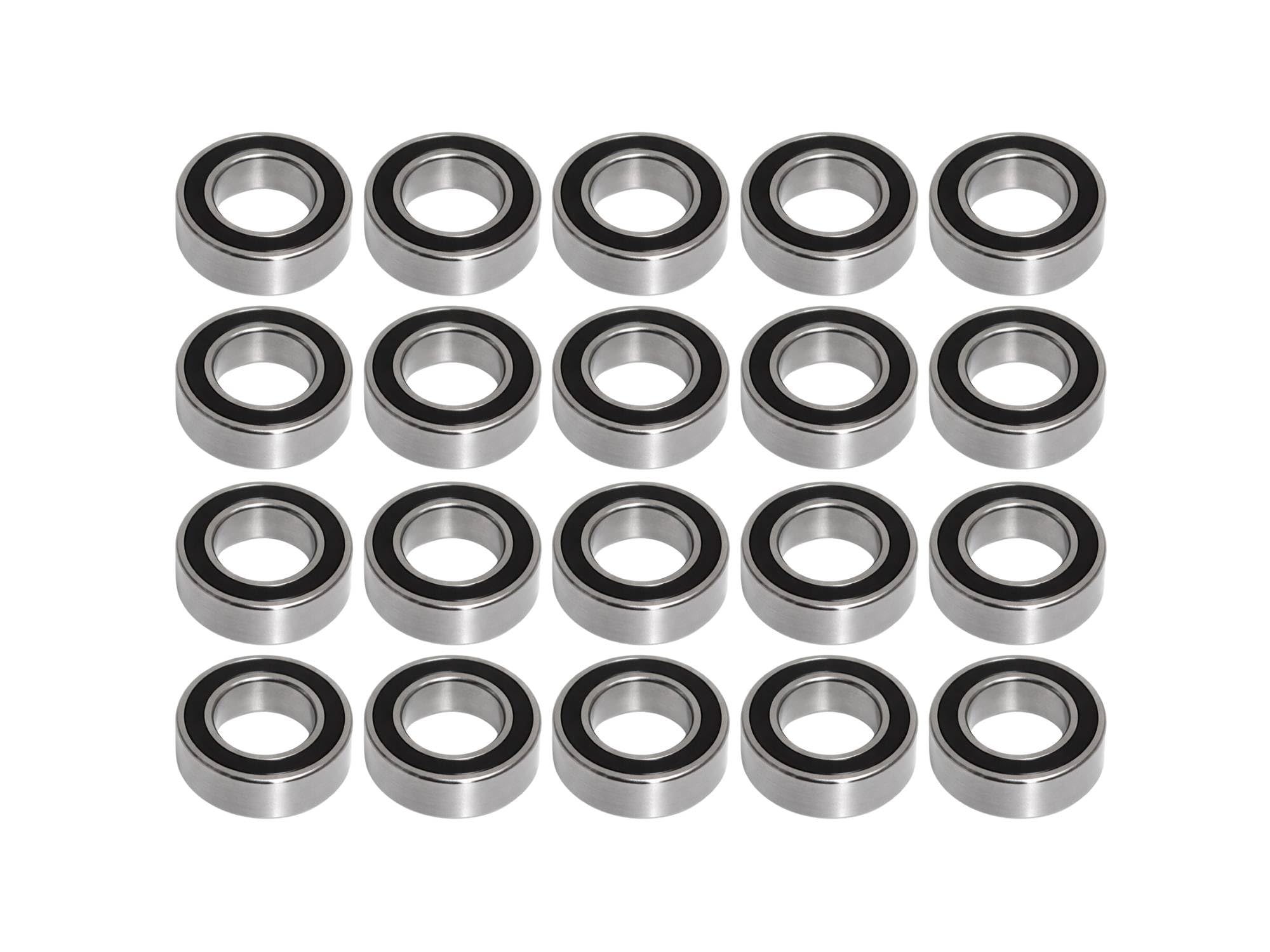 Kugellager MR106 2RS 6x10x3 mm Rillenkugellager 100 Stück - rcbay | Chromstahl beidseitig gummigedichtet