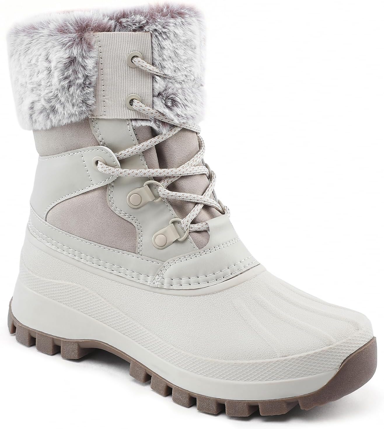 Women Winter Snow Boots | Waterproof Shell | Warm Duck Boots