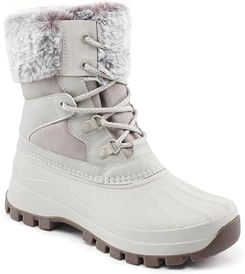 Women Winter Snow Boots | Waterproof Shell | Warm Duck Boots