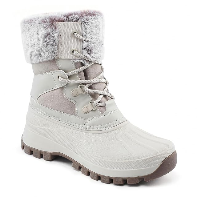 Women Winter Snow Boots Waterproof Shell Warm Duck Boots
