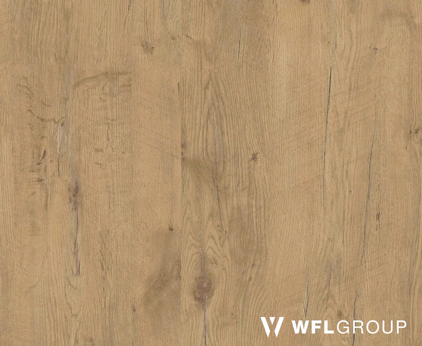 WFL GROUP Table à Manger Ronde Extensible XXL Style Loft – 100 à 250 Cm – Grande Table avec Pieds en Bois Noir – Table Extra Longue pour 5 à 14 Personnes – Industriel – Chêne Marron Clair