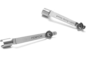 PenPow Metal Pencil Slingshot Clip for Launching Paper Balls