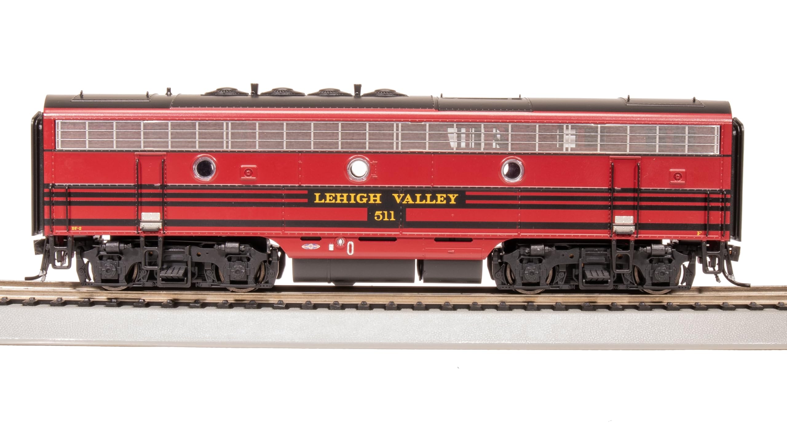 Broadway Limited 8173 EMD F3B, LV 513, Cornell Red w/Black Stirpes, Paragon4 Sound/DC/DCC, HO Scale