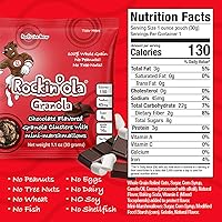 Vista 2 de Rockin'Ola - Racimos de granola, aperitivo de desayuno rápido, sin alérgenos, sin sabores, colores ni conservantes artificiales