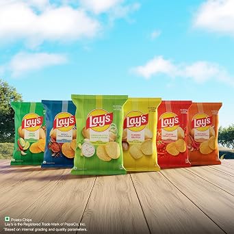 Lays Classic Salted Chips, 52 gram- India