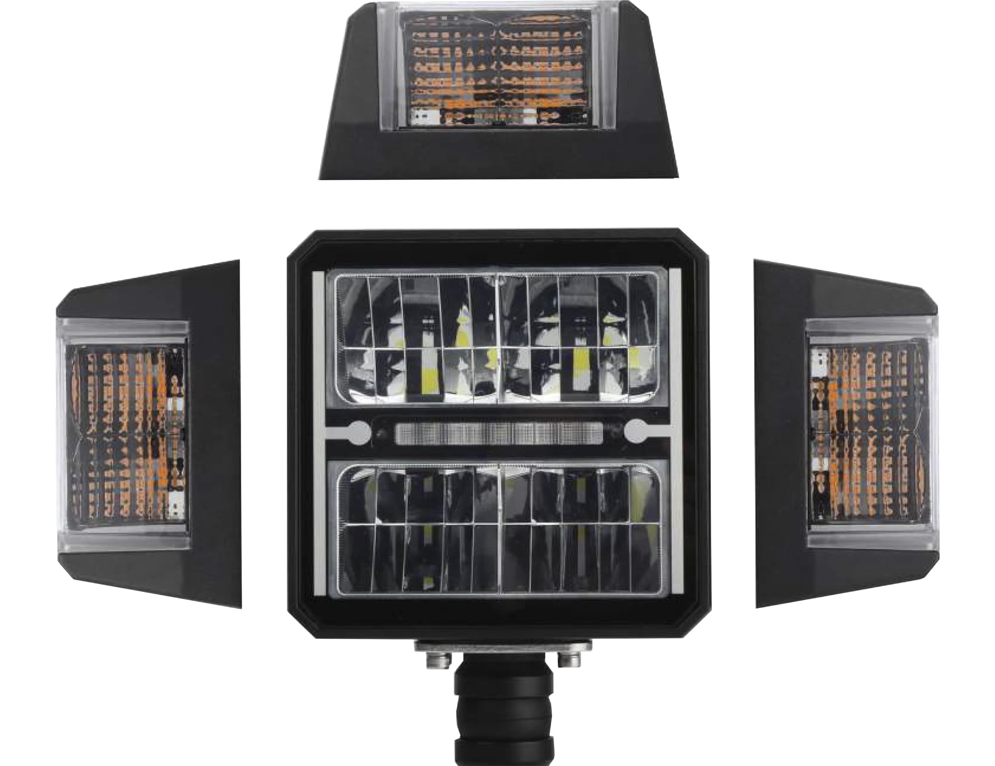 Amazon.com: SAM 1312200 Heated LED Universal Snow Plow Headlight