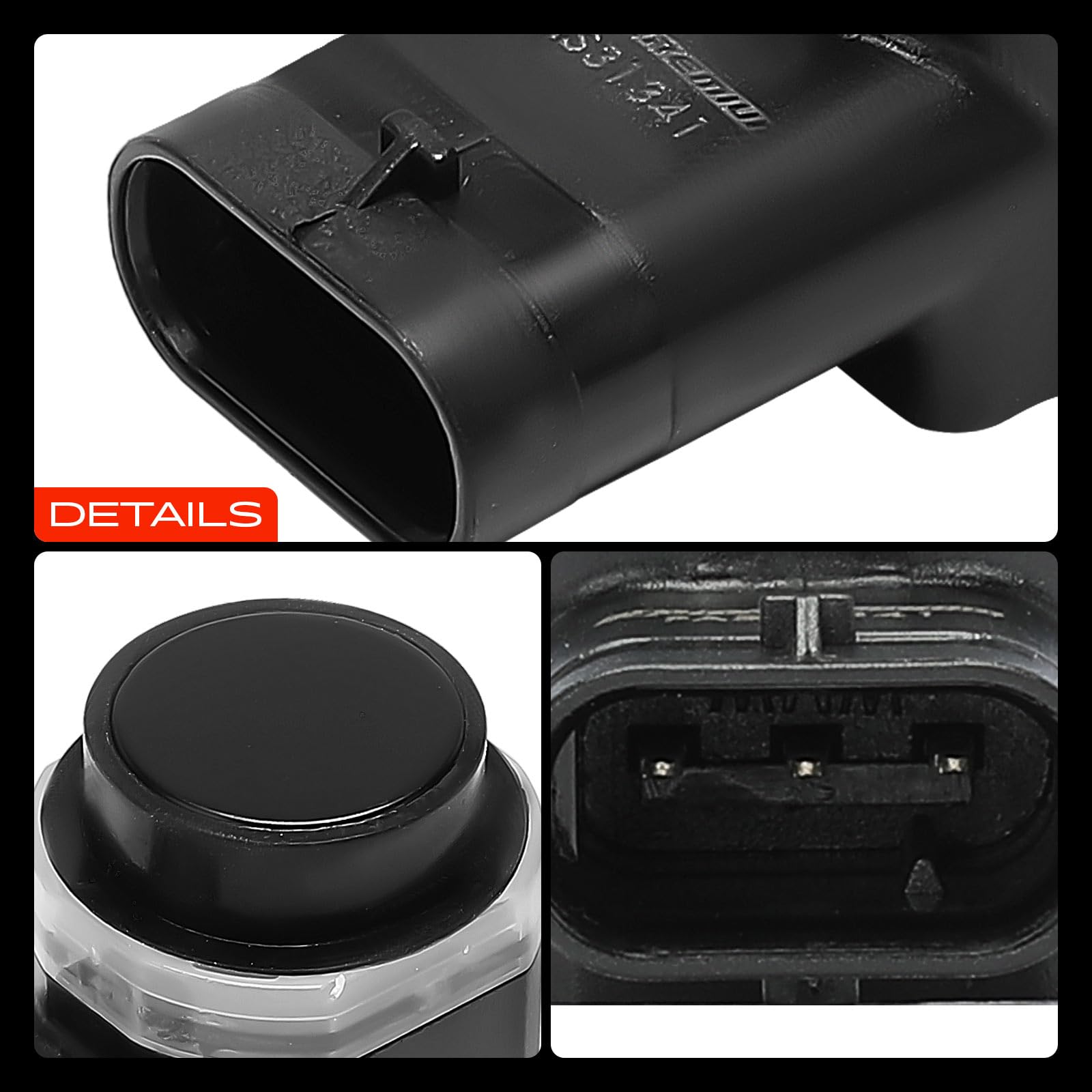 Frankberg 4 sensori di parcheggio anteriori e posteriori 31341633 | Compatibile con: S80 II 124, XC70II136, XC60 156, Q7 4LB, TT 8J3, X3 E83, XC60 I Van 156, TT R.o.a.d.s.t.e.r 8J9