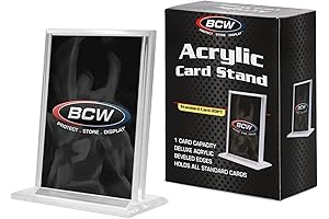 BCW Slaves for Cards: Display Your Treasures in Crystal Clarity