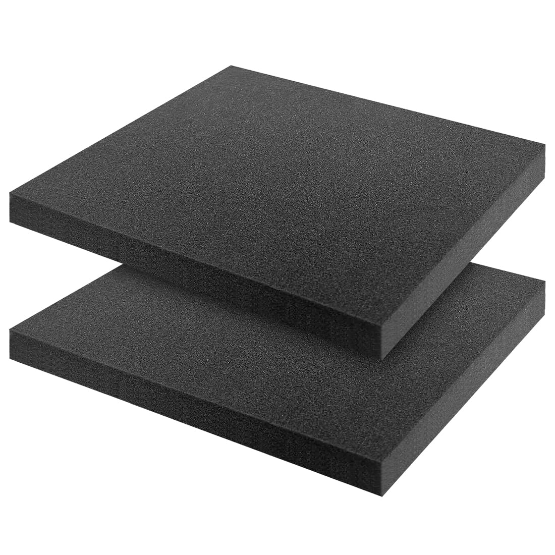 2 Stück 400 x 300 x 50 mm Schaumstoff Zuschnitt, Schaumstoffinlay für Schutzkoffer, als Werkzeugeinlage, Schaumstoffeinlage Tabletop Basteln Dämmen, Polster und Sitzkissen