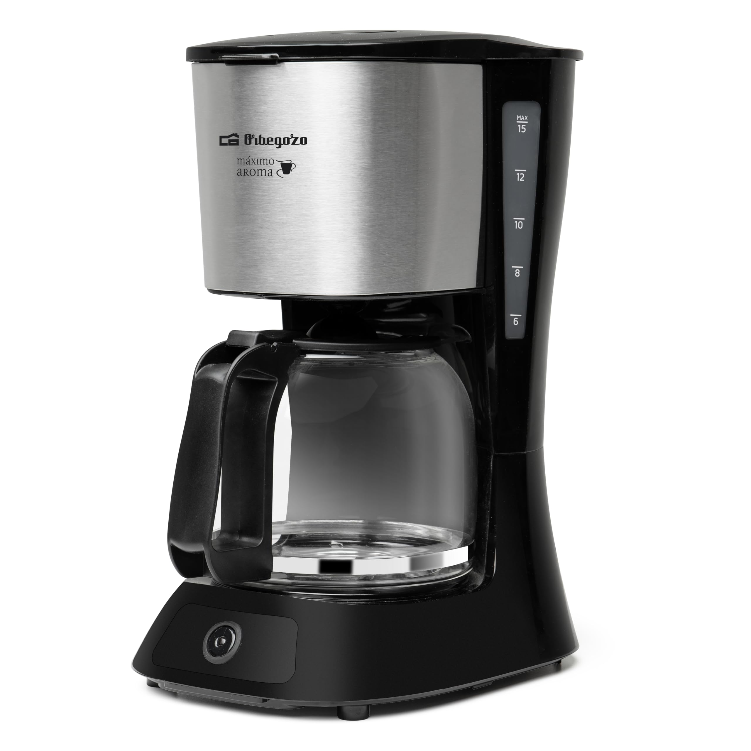 Cafetera de Goteo Orbegozo CG 4515-15 Tazas- Negra