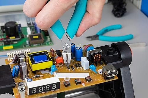 Miniatura 7 de Erem Weller Erem 582E Miniture - Cortador de corte completo a ras de 20 AWG con punta angulada