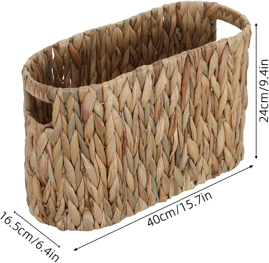 Woven Toilet Paper Holder : Boho Rattan Toilet Paper Organizer - Bathroom Storage Basket - Bathroom Accessories Organizer