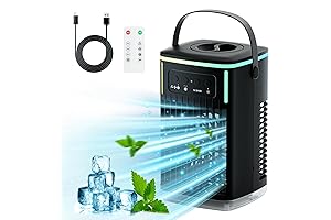 Cool Air Fan, 3 Wind Speeds, 1500ml Water Tank