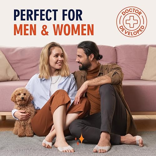 Miniatura 4 de Dr. Frederick's Original Mangas de punta abierta | Almohadillas metatarsianas de media punta | 4 piezas | Cojines de bola de pie | Ideal para callos