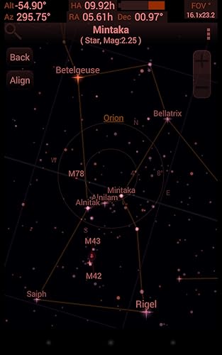 SkEye : Astronomy app for Android