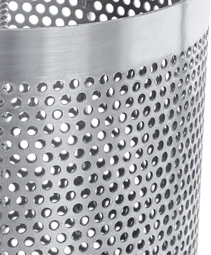 Miniatura 8 de Prensador de miel, 13.8 in de diámetro, de acero inoxidable, manual para el hogar, extractor de miel, multifuncional, herramienta de apicultura con