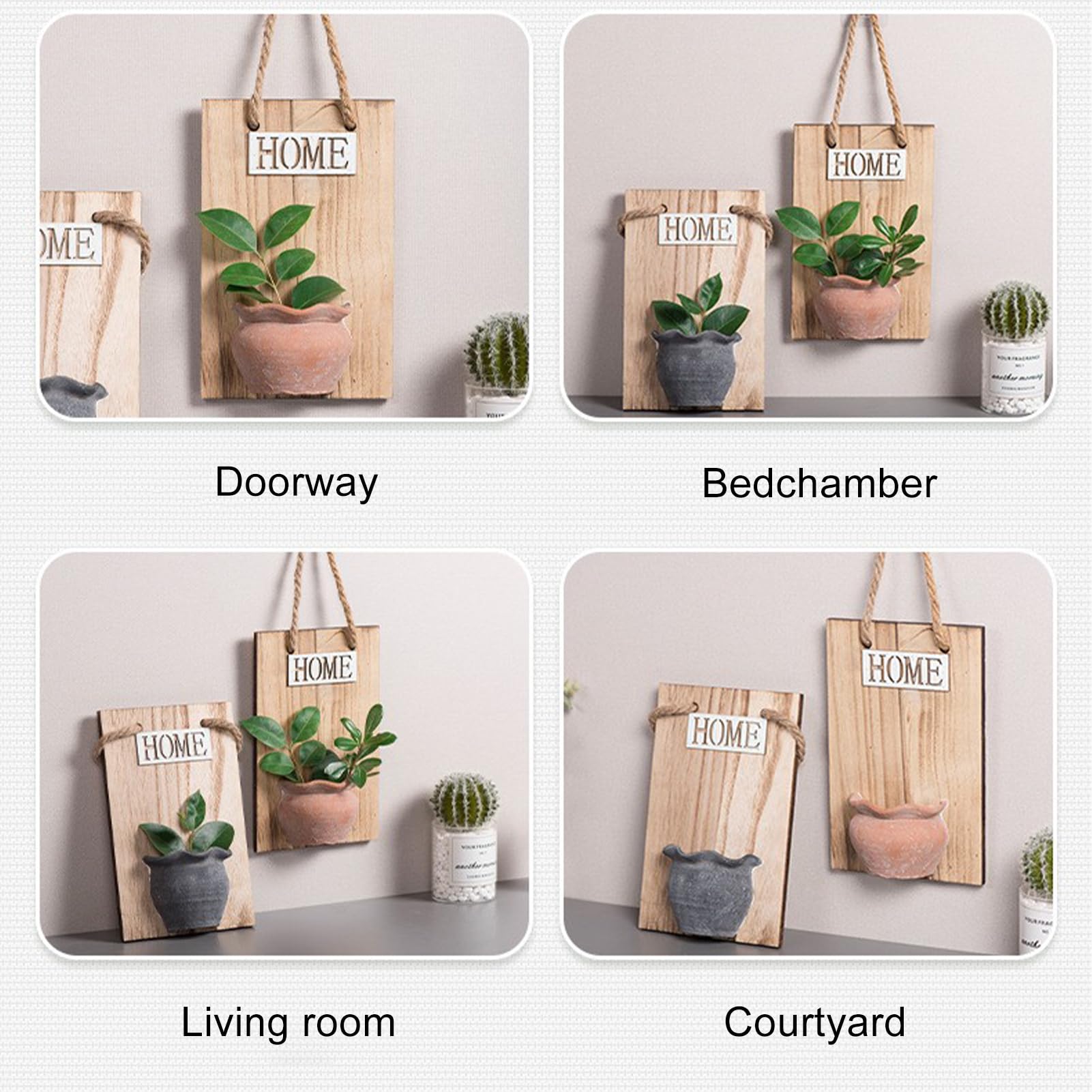 JYCRA Hoher Pflanzenständer Aus Rattan – Gewebter Blumentopf-Ständer, Rustikal, Für Innenbereich, Dekorativ & Funktional