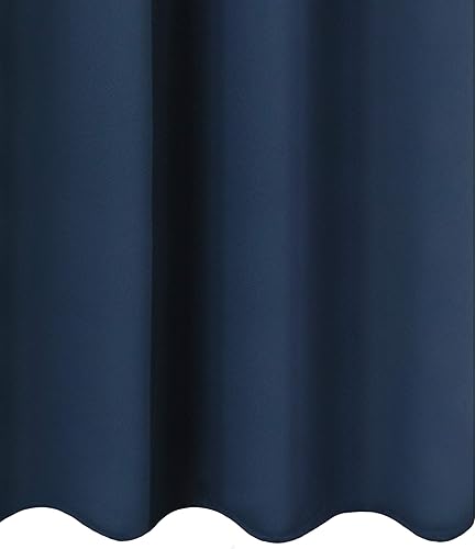 Miniatura 9 de LEMOMO Cortinas opacas de 66 x 84 pulgadas, juego de 2 paneles de cortinas con aislamiento térmico para oscurecer la habitación, cortinas para