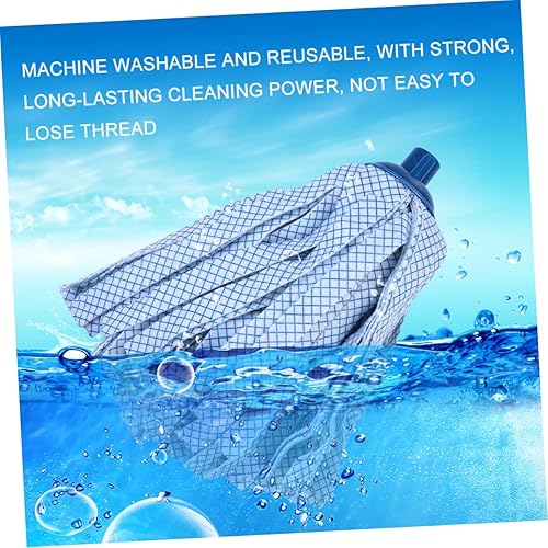 Miniatura 9 de STOBAZA 6 piezas de repuestos para trapeador en seco para reemplazar el agua, cabezal de cocina, absorbe el agua, absorbente de trabajo, herramienta