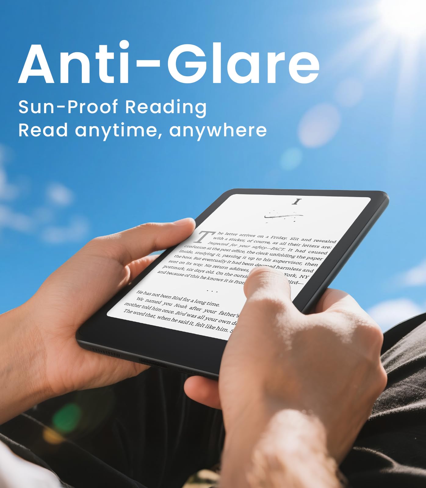 Pandashield Displayschutzfolie für Kindle Paperwhite 6 (12. Generation) und Kindle Colorsoft Signature Edition, blendfrei, matt, mit automatischem Positionierungsrahmen, Amooth Touch, 2 Stück