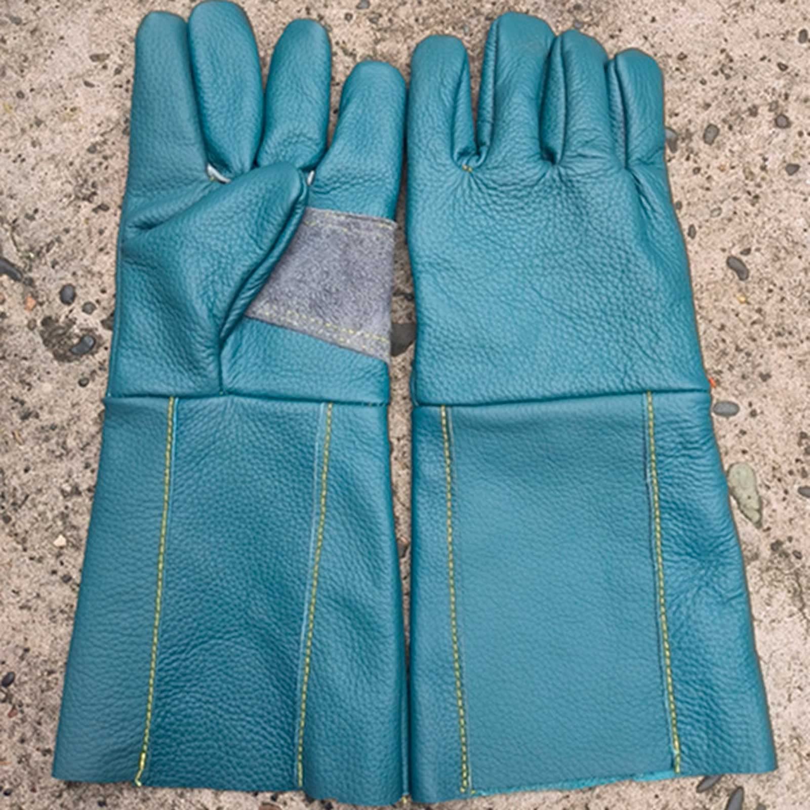 Guanti di Lavoro, Guanti di Sicurezza, Guanti da Lavoro Resistenti al Taglio, Guanti da Costruzione 41 cm(30 Pair 37cm)