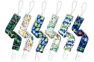 PandaEar Baby Pacifier Clips - The Ultimate Universal Solution for Happy Babies