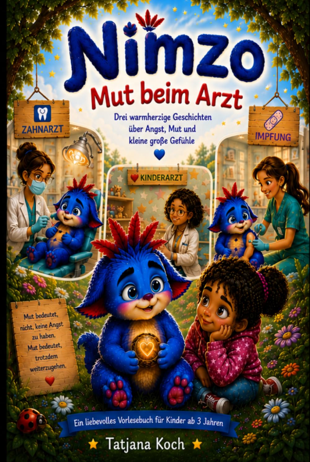 Nimzo – Mut beim Arzt: Drei warmherzige Geschichten über Angst, Mut und kleine große Gefühle