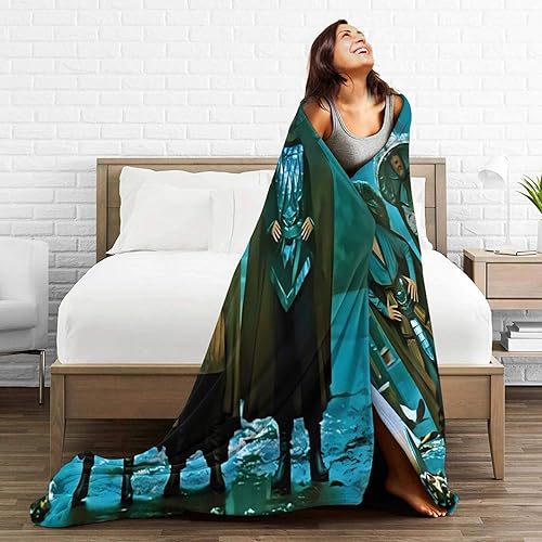 Miniatura 6 de Big Trouble Movie in Little Theme - Manta de franela suave y ligera para cama, sofá, decoración de habitación, 60 x 50 pulgadas