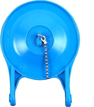 Toilet Flappers Replacement 3 Inch Flapper Replacement Water Saving Long Lasting Rubber High Performance Easy to Install Toilet Flapper Compatible with Gerber 99-788 Blue