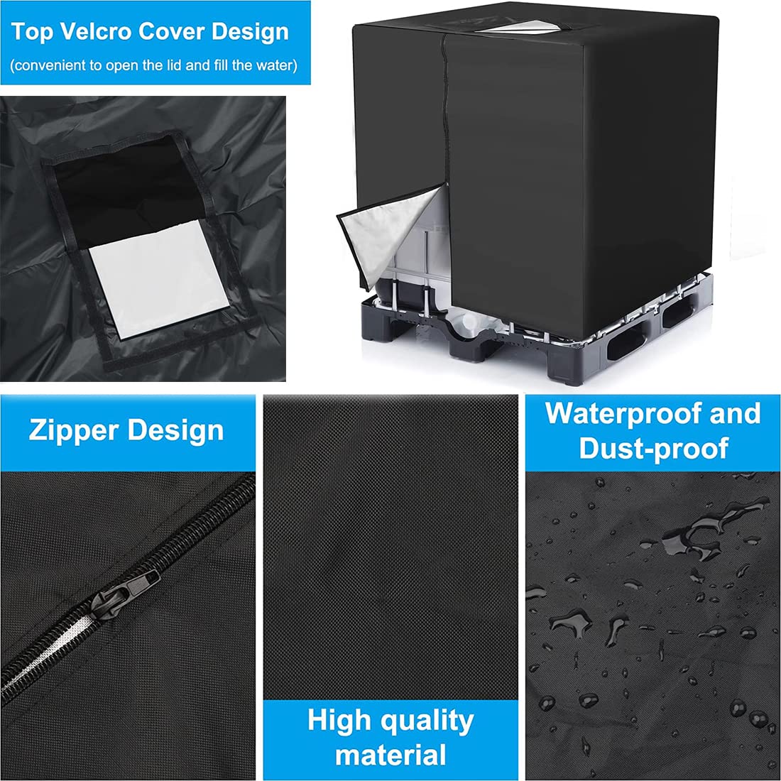 Gas Esterno Copertura Termoisolante Per Contatori Acqua - Antigelo, Impermeabile Copri Contatore - Foto 10