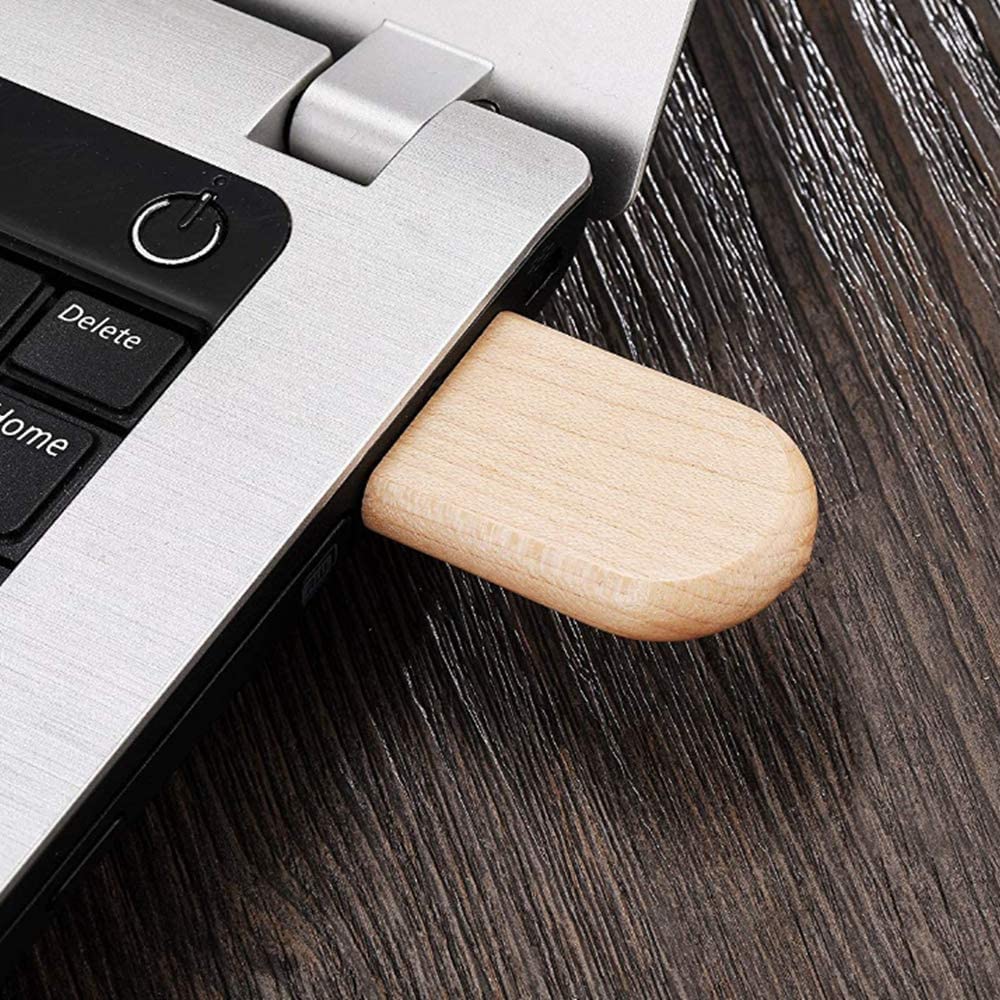 10 PZ Chiavetta USB in Legno Chiavetta USB Memoria (USB2.0 8GB)